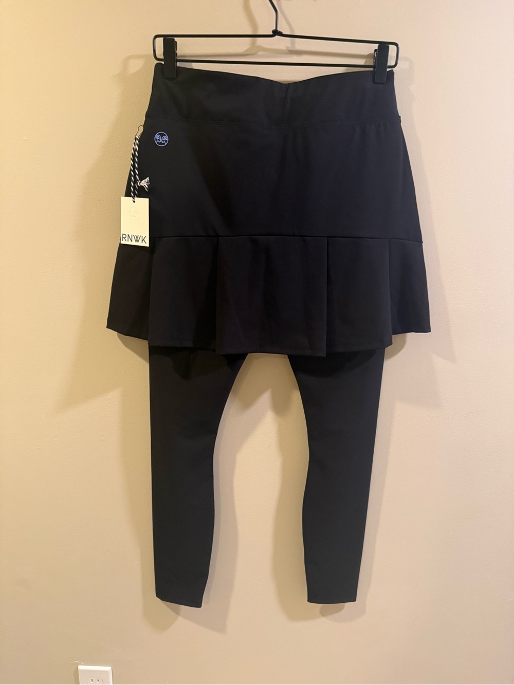 NWT Renwick Women's Black Skirted Leggings - Picture 4 of 5
